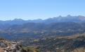Θέα προς τις κορυφές του Ερυμάνθου από το Κιβούρι